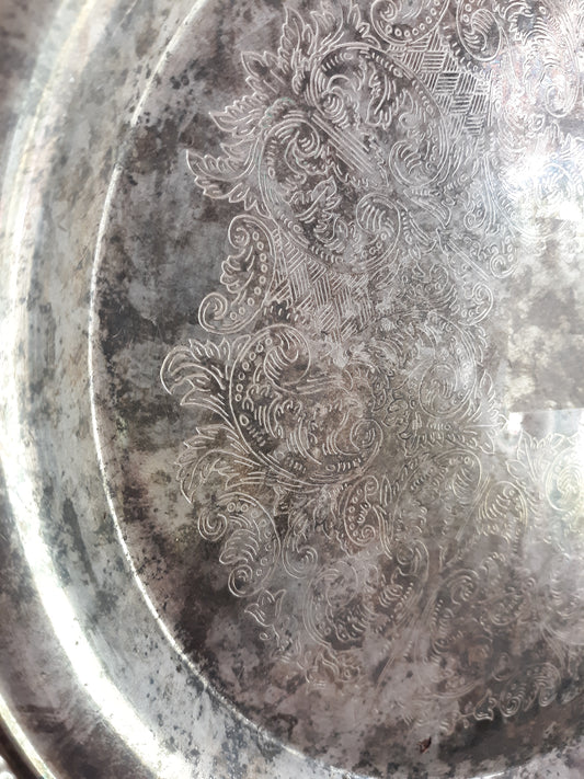Vintage Silver Plate Tray / Platter