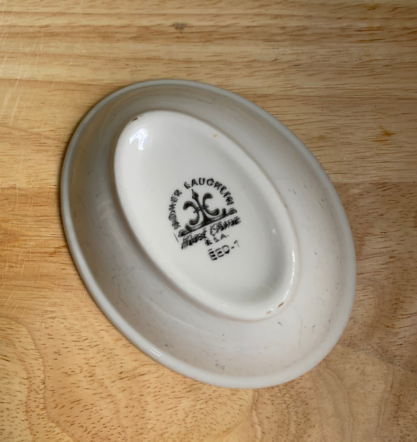 Homer Laughlin Restaurant Ware Oval Dish