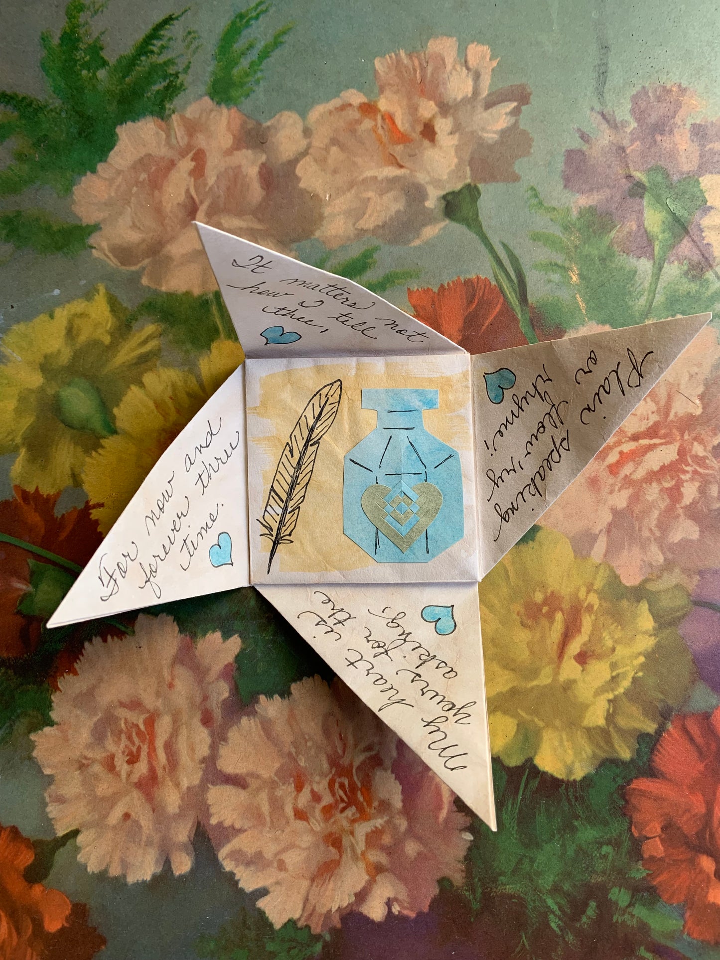 Puzzle Purse Valentine - Now and Forever