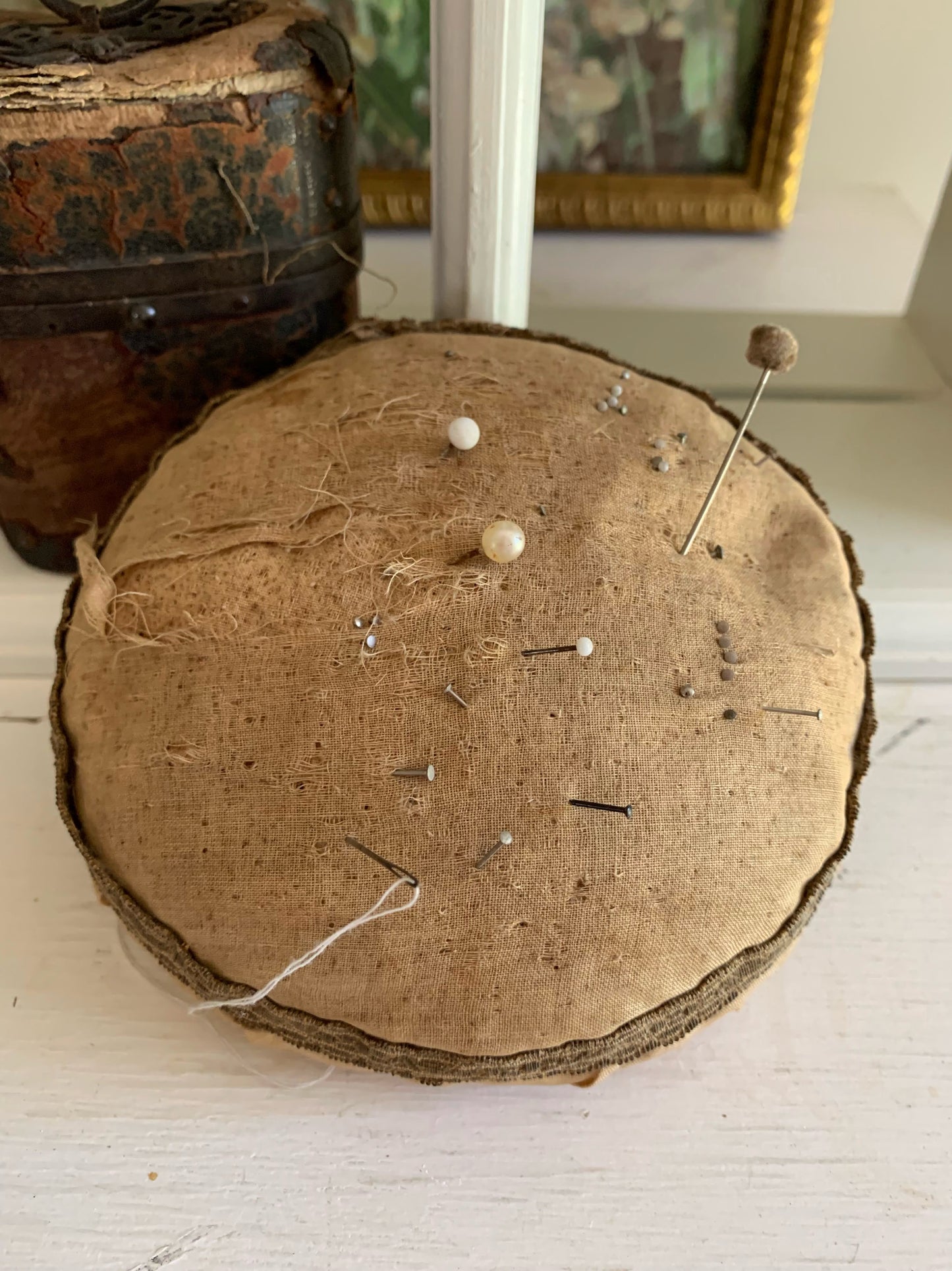 Vintage Round Pincushion #2