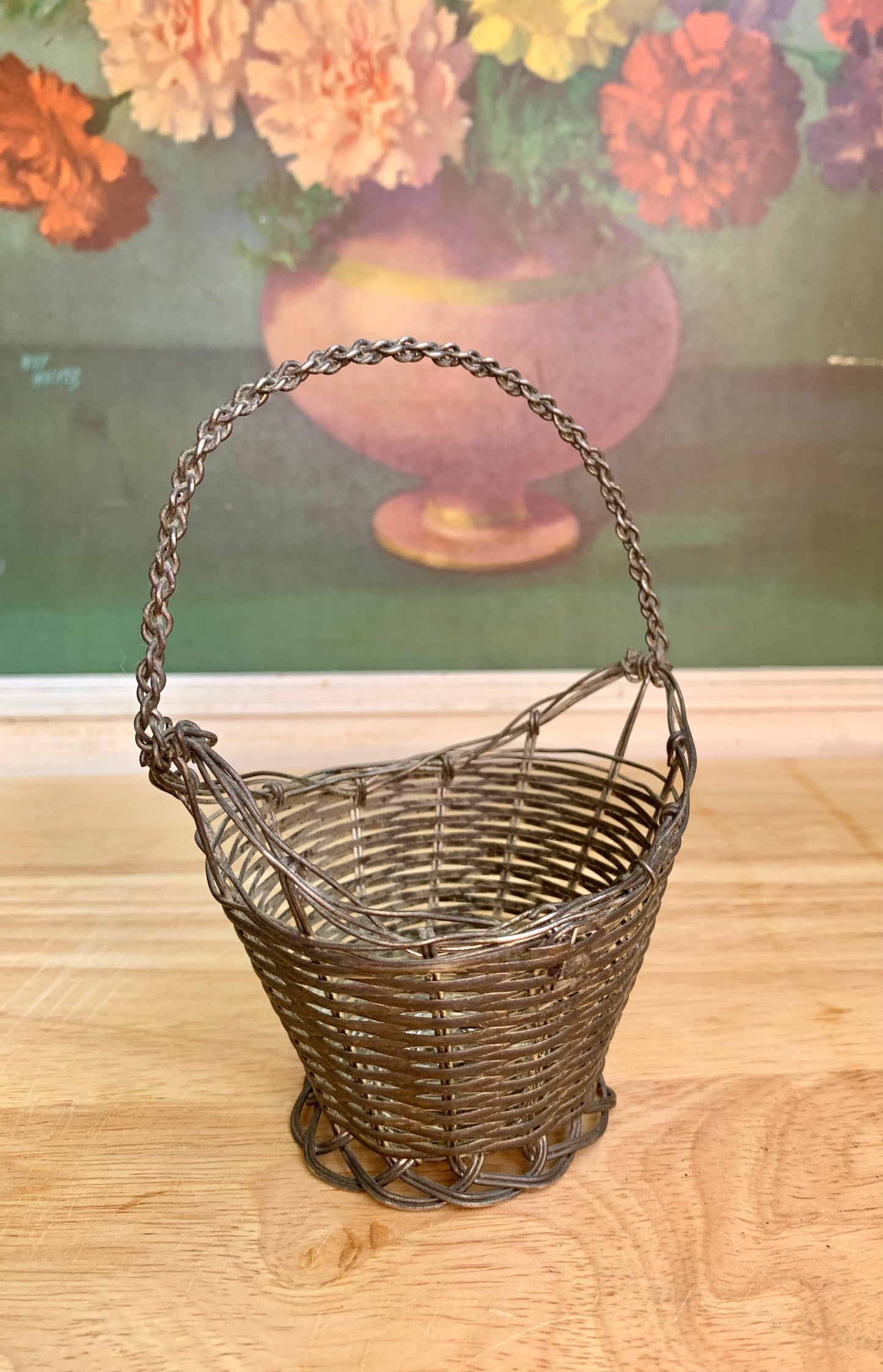 Avon President’s Club Vintage Silver Plated Basket