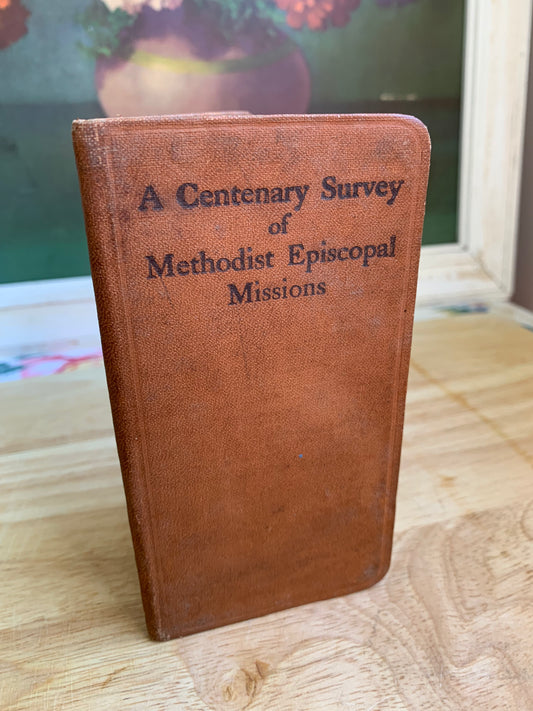 1919 Antique Methodist Pocket Book