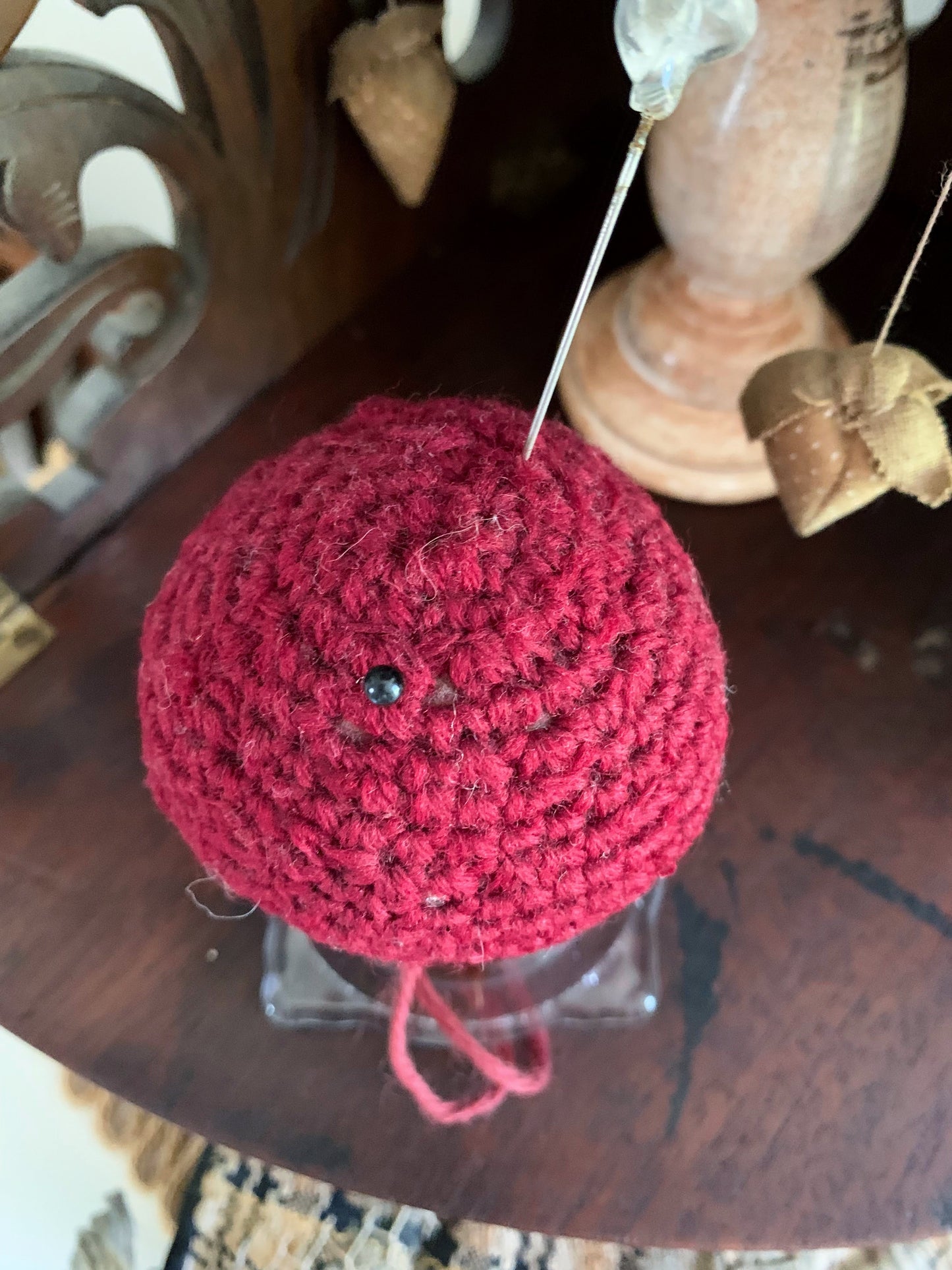 Petite Crochet Make Do Pincushion