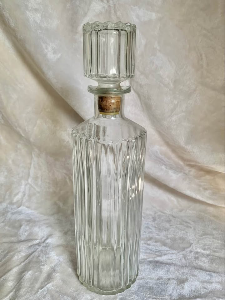 3 Mid-Century Decanters, for Collections or Flower Vases, Retro Decor