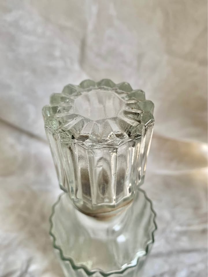 3 Mid-Century Decanters, for Collections or Flower Vases, Retro Decor