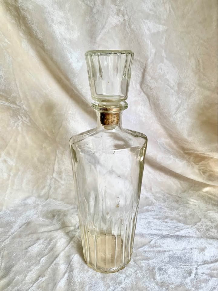 3 Mid-Century Decanters, for Collections or Flower Vases, Retro Decor