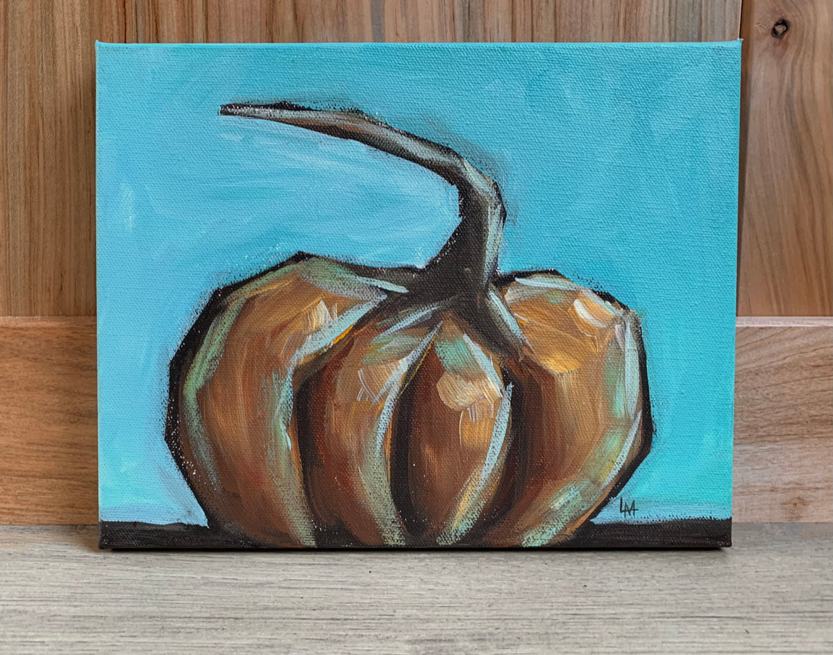Frost on the Punkin' Acrylic Painting