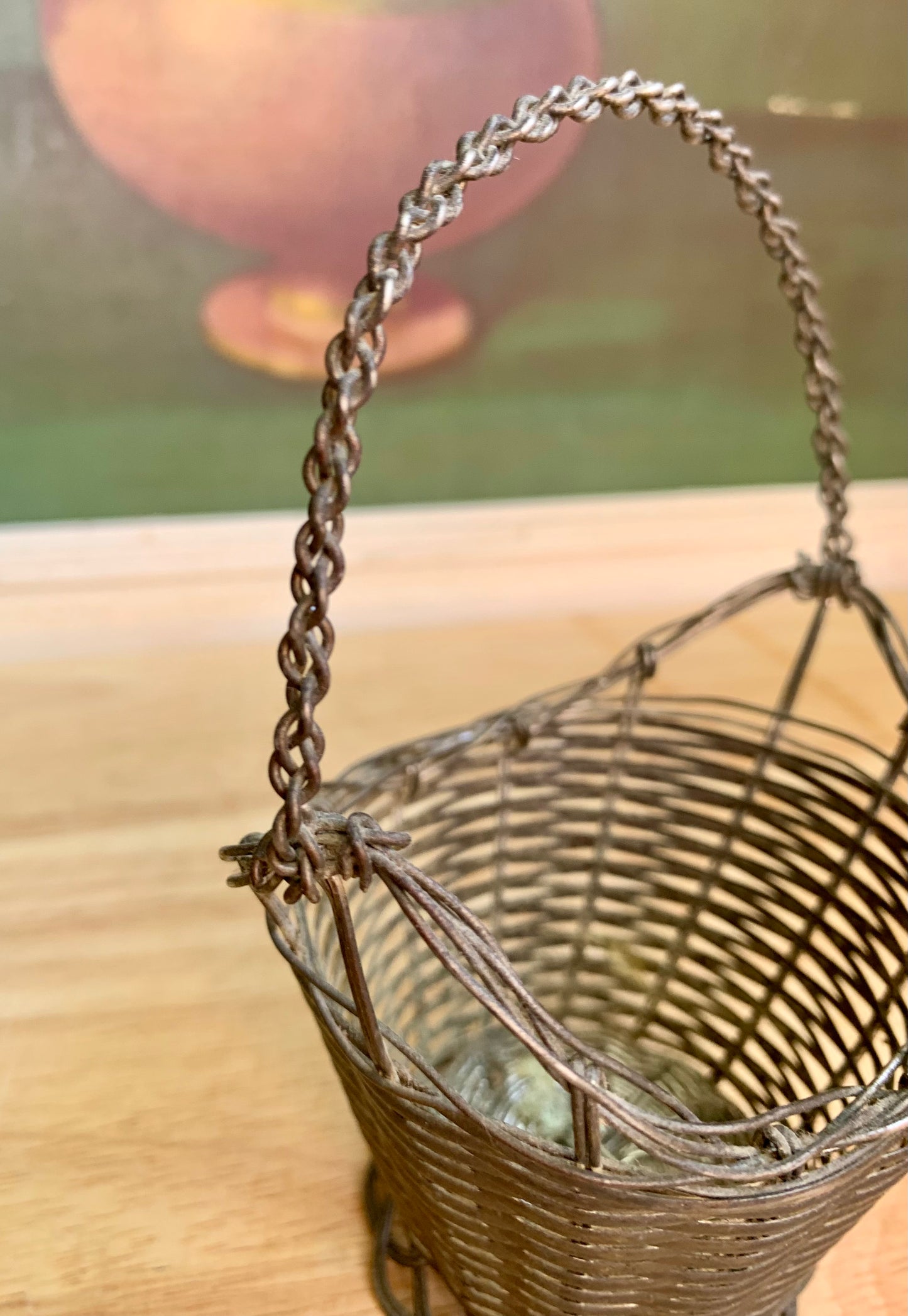 Avon President’s Club Vintage Silver Plated Basket