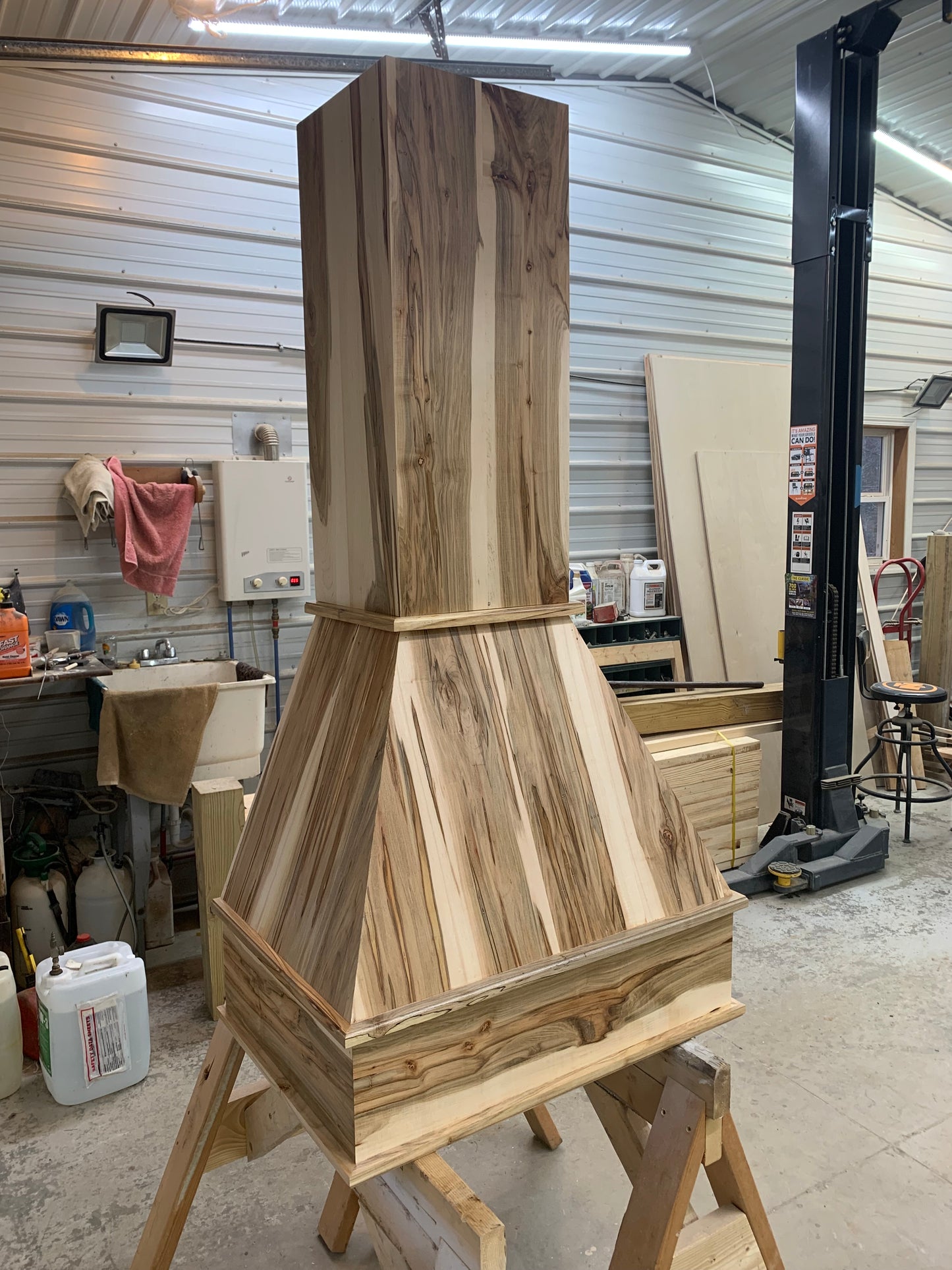 Ambrosia Maple Range Hood, Locally Handcrafted - LOCAL PICKUP ONLY