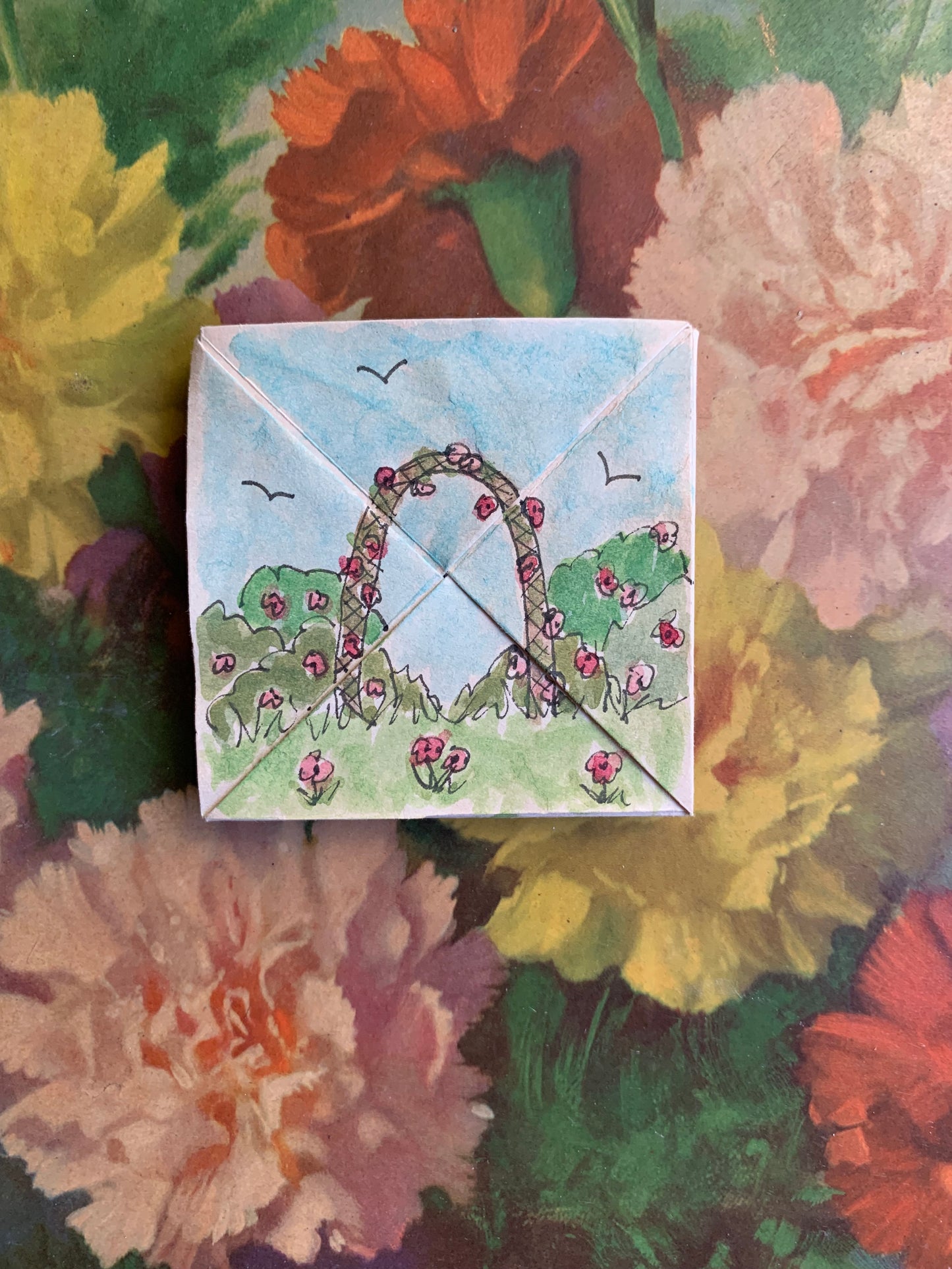 Puzzle Purse Valentine - Fortune's Wreath