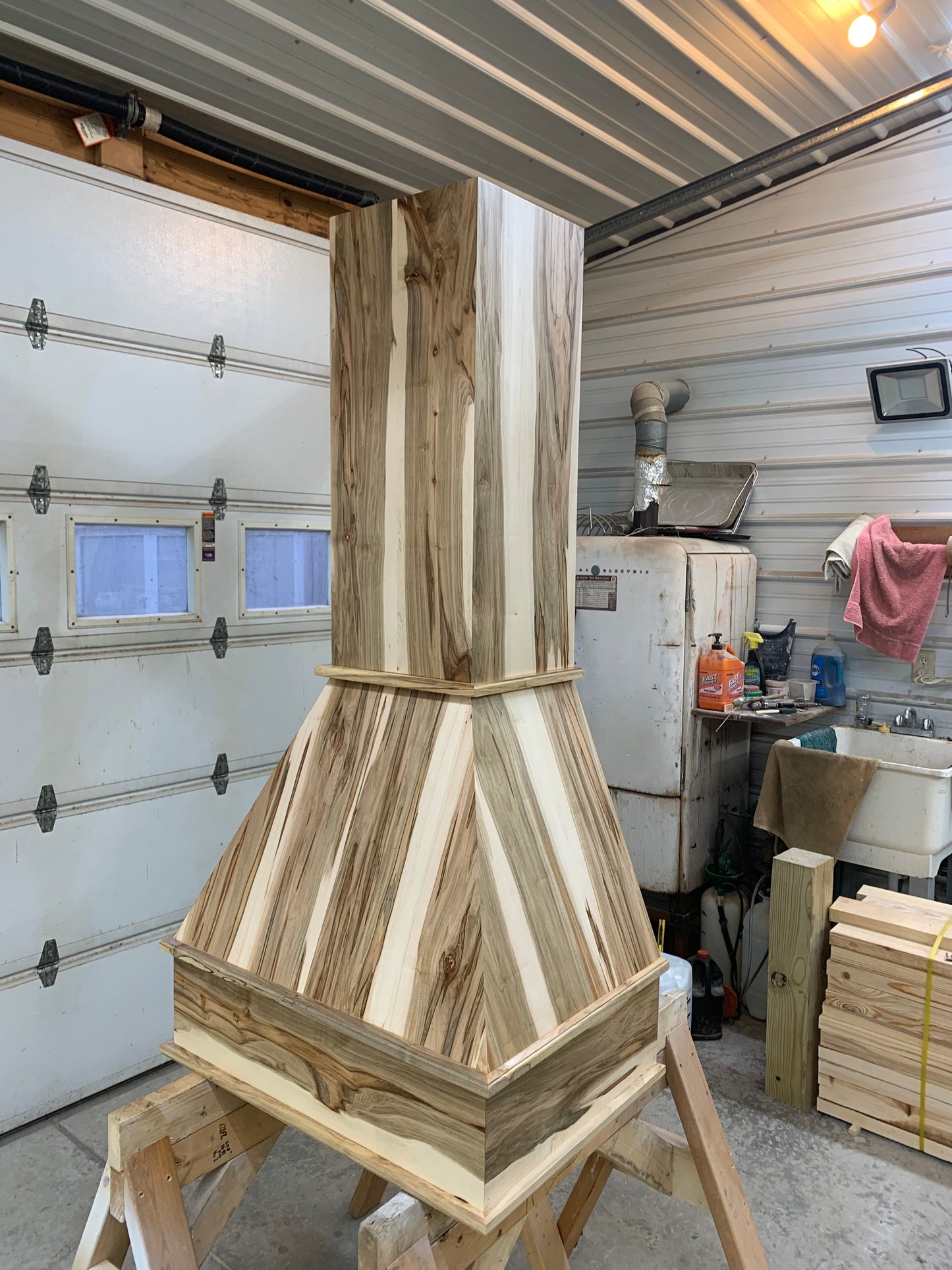 Ambrosia Maple Range Hood, Locally Handcrafted - LOCAL PICKUP ONLY
