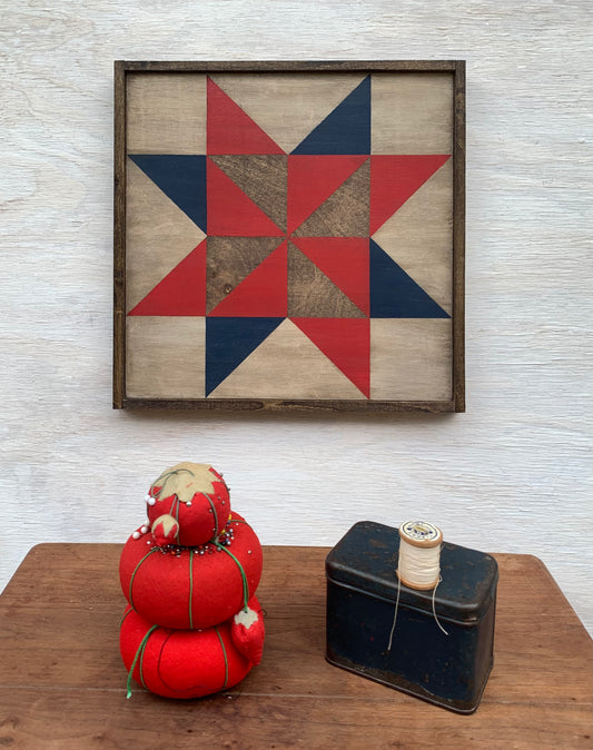 Barn Quilt Wall Art - Sarah’s Choice