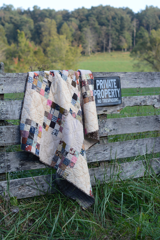 Primitive Scrappy Quilt
