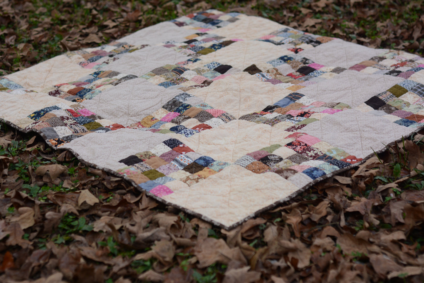 Primitive Scrappy Quilt