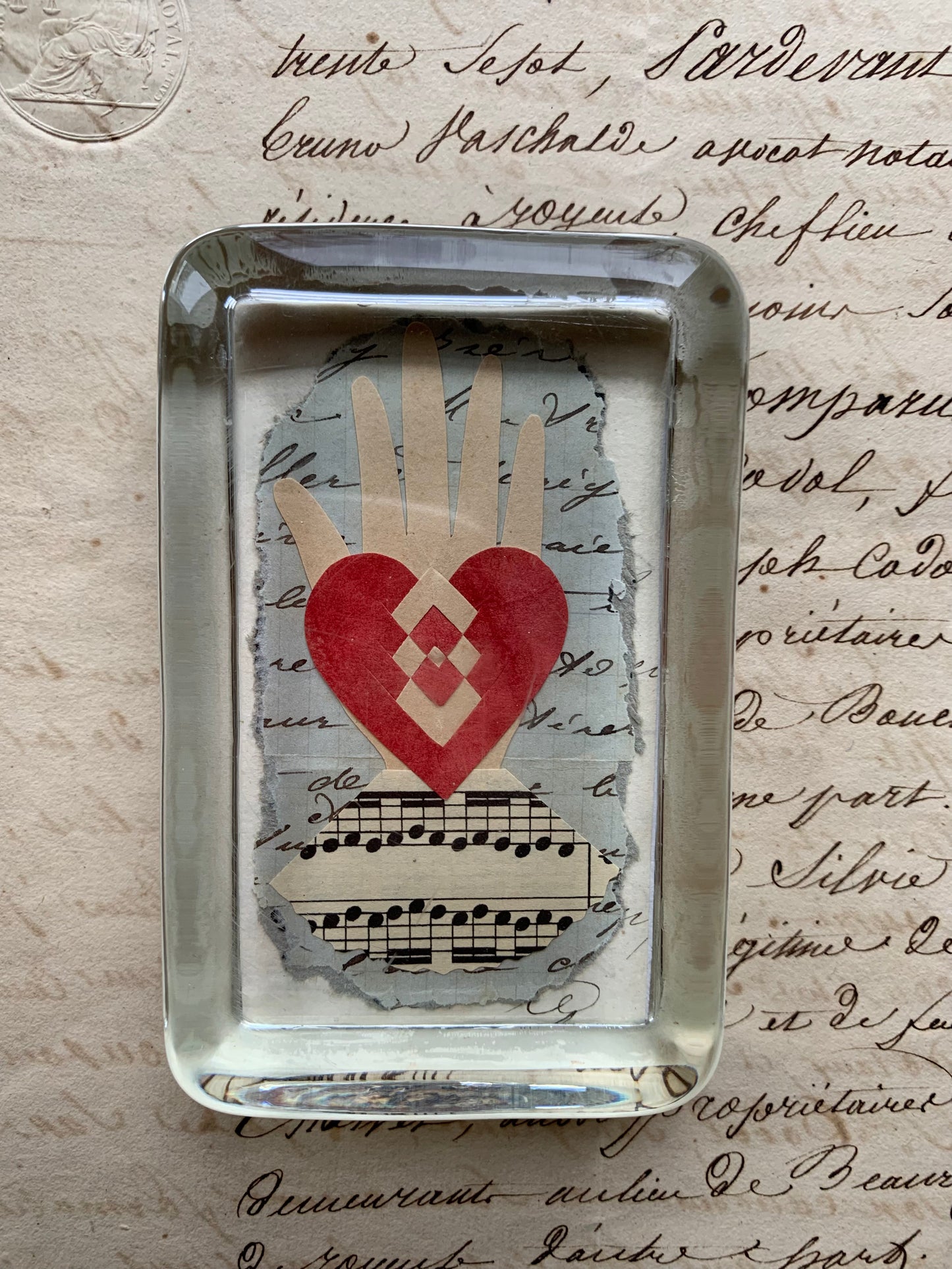 Gone, But Not Forgotten - Paperweight Love Token
