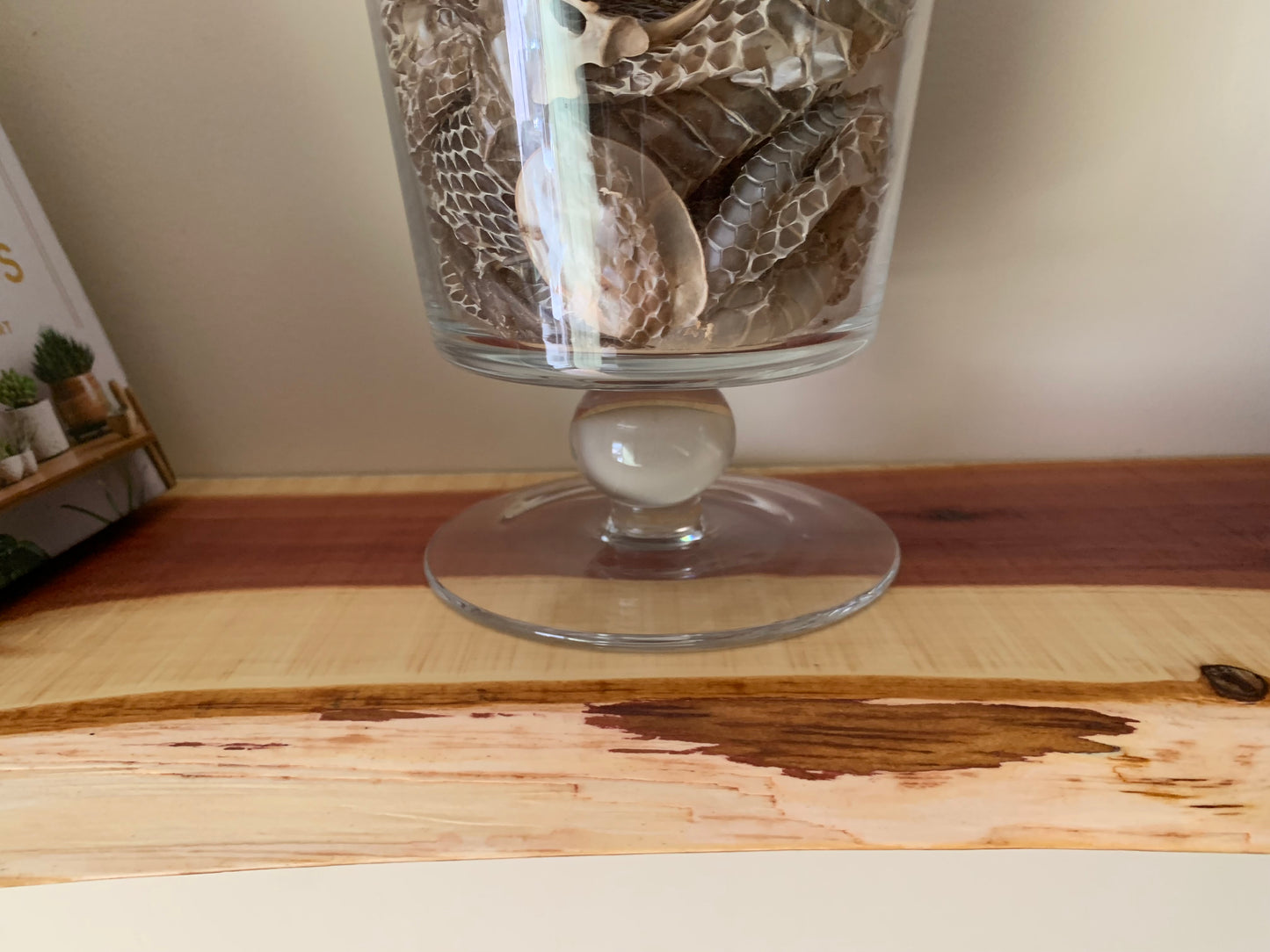Live Edge Cedar Shelf, Locally Handcrafted - LOCAL PICKUP ONLY