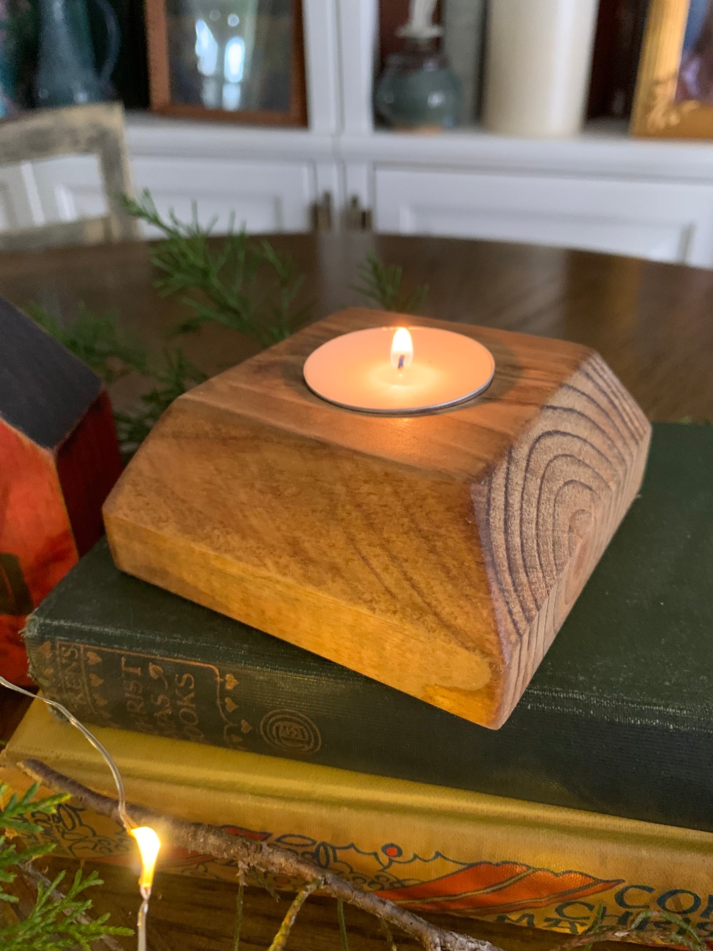 Handcrafted Tea Light Candle Holders, set / 3