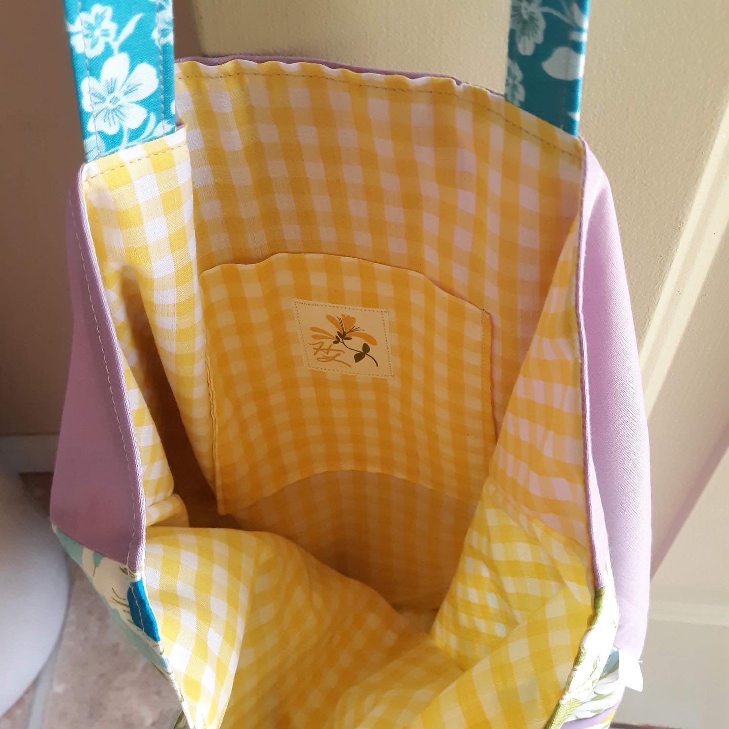 Bees & Lavender Market Tote Bag