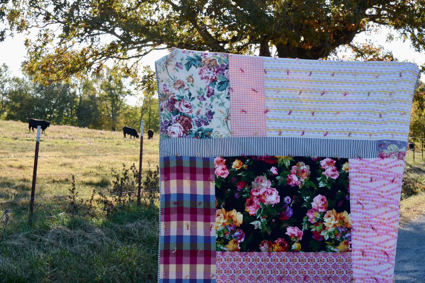 English Cottage Hand Tied Quilt