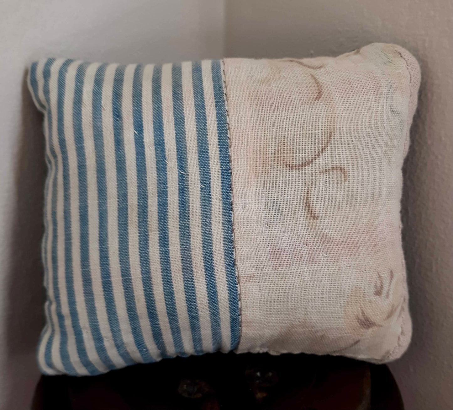 Antique Quilt Lavender Pillow / Pincushion