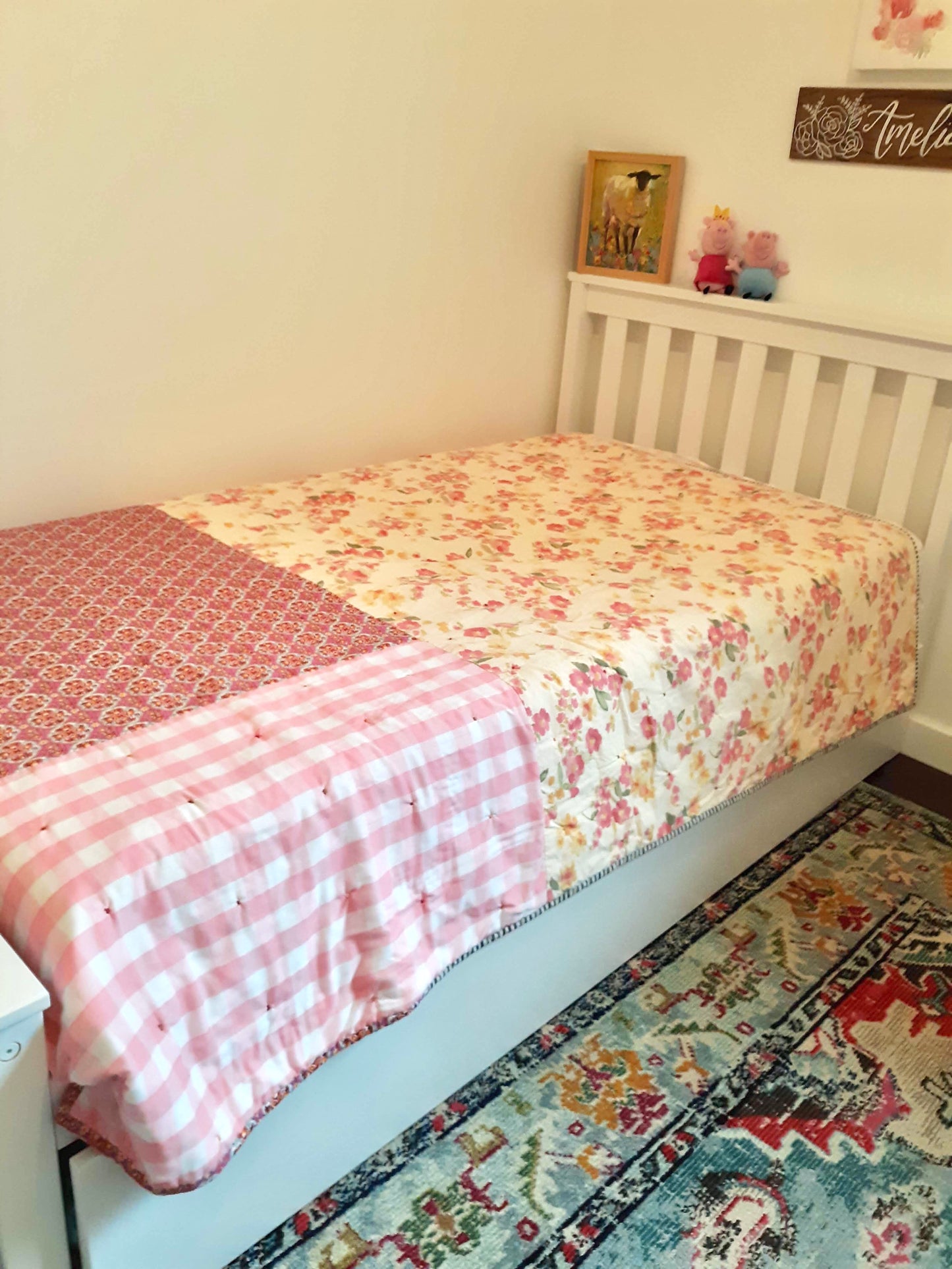 English Cottage Hand Tied Quilt