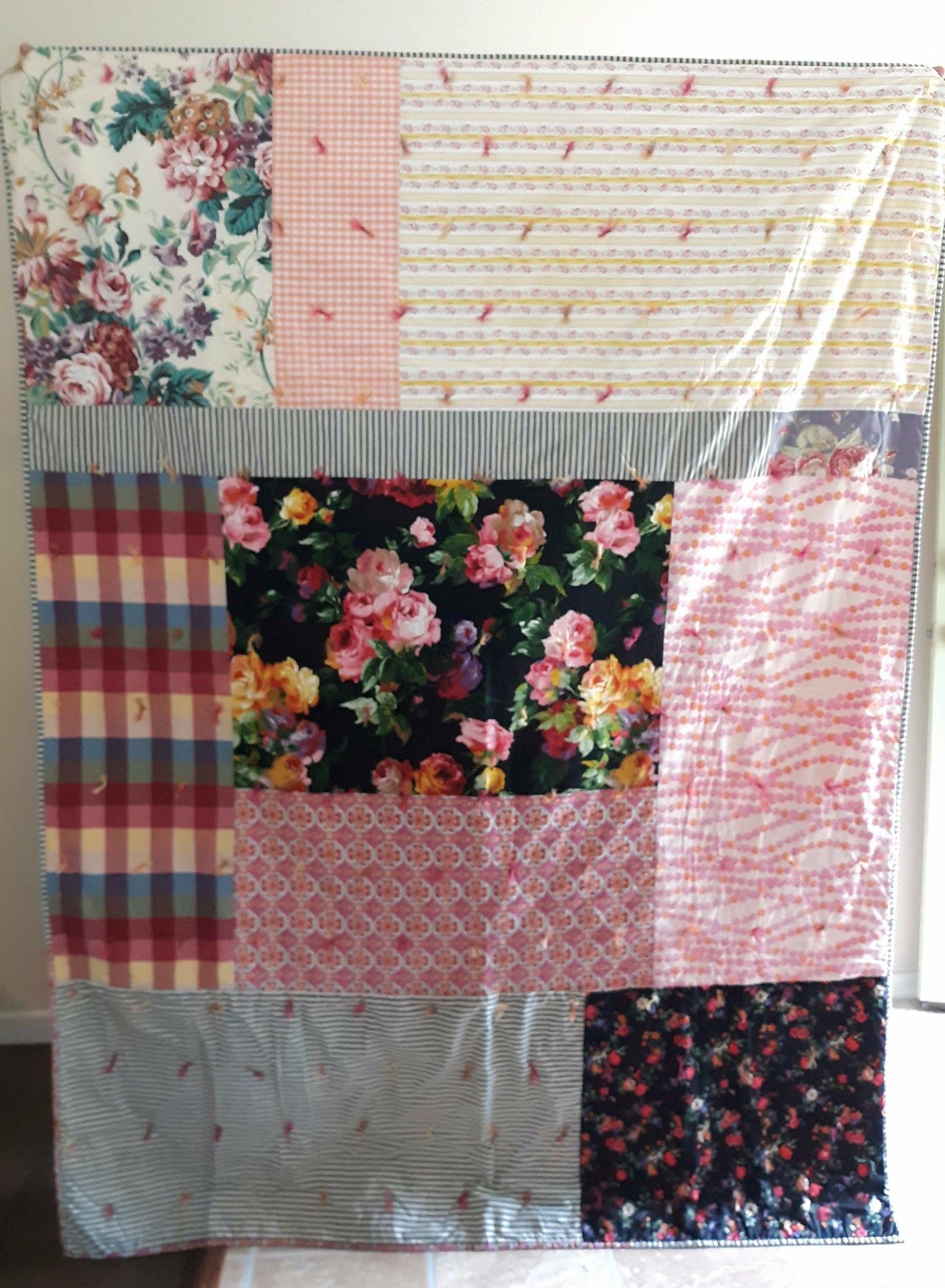 English Cottage Hand Tied Quilt