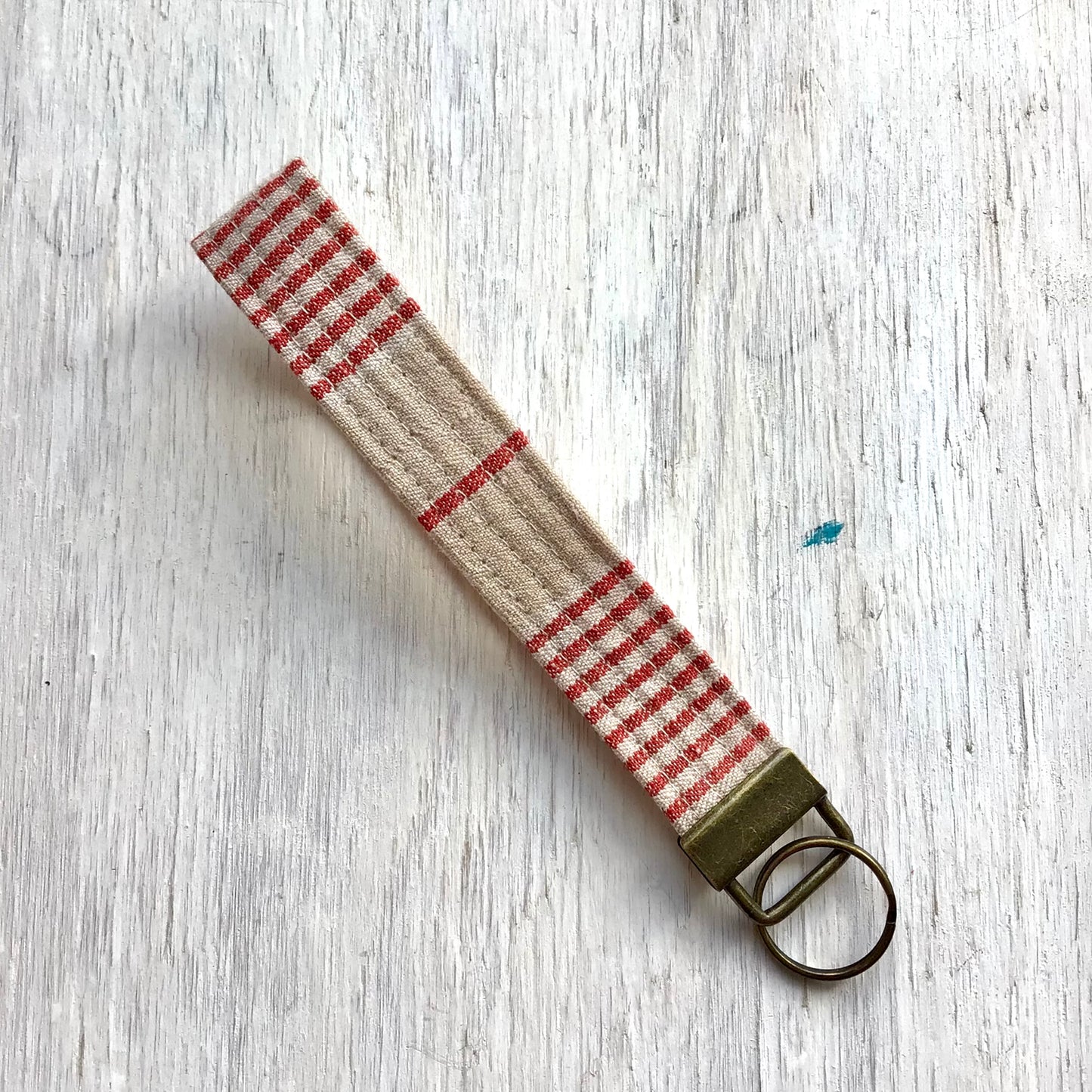 Key Fob - Antique French Ticking