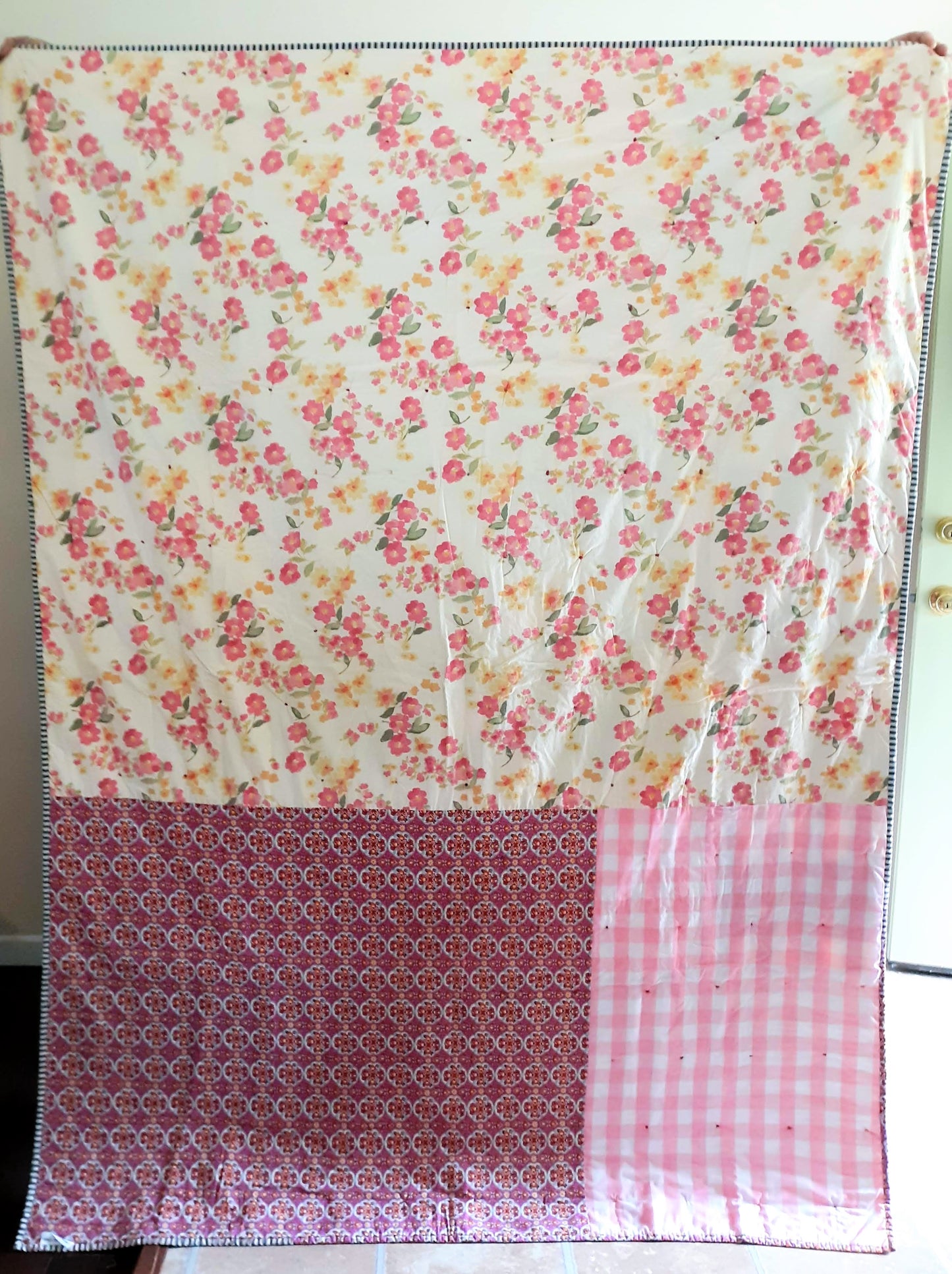 English Cottage Hand Tied Quilt