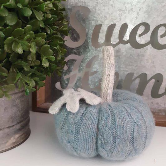 Luxurious Cashmere and Shetland Wool Pumpkin
