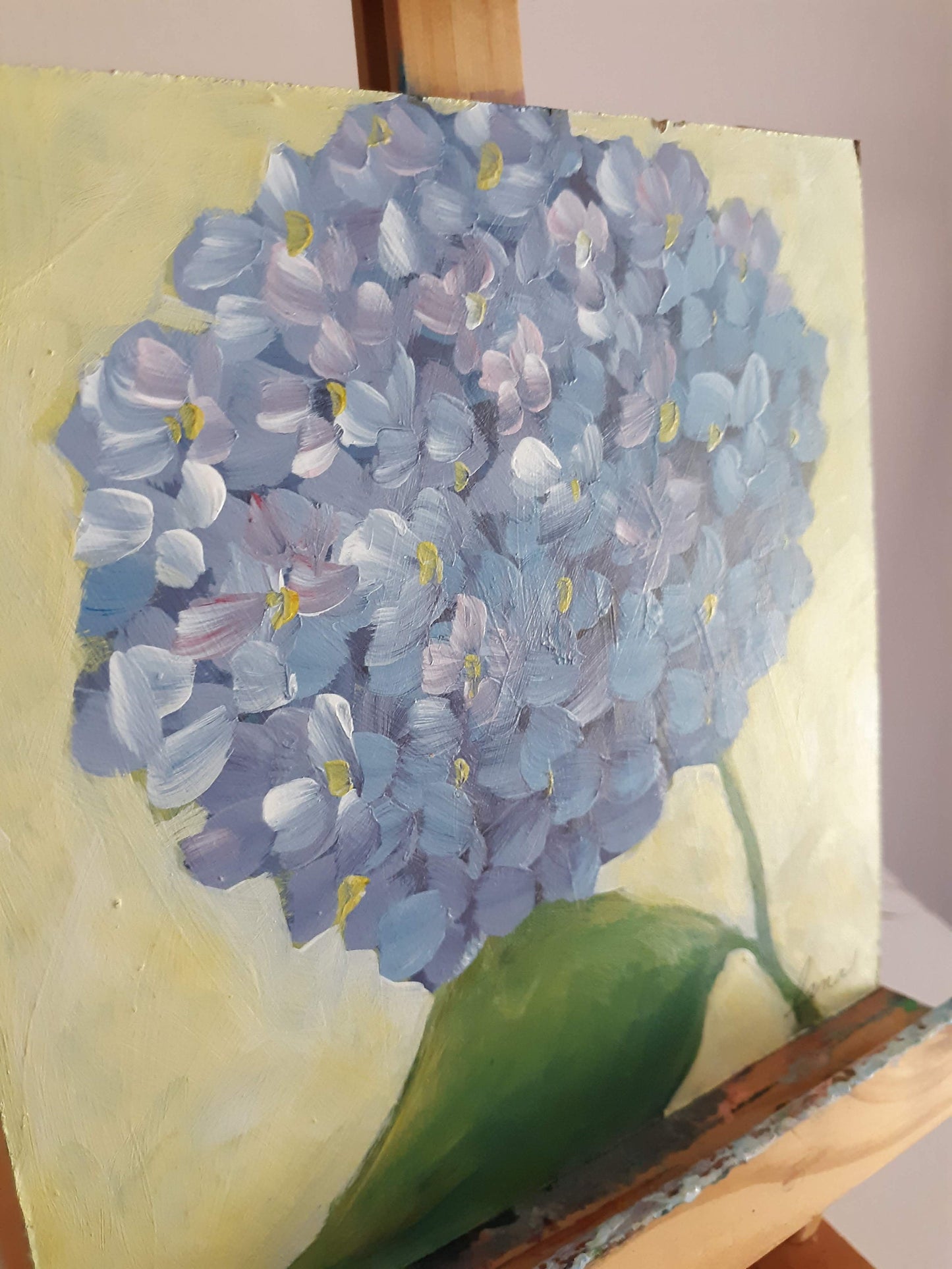 Of Course I Painted Another Hydrangea Painting