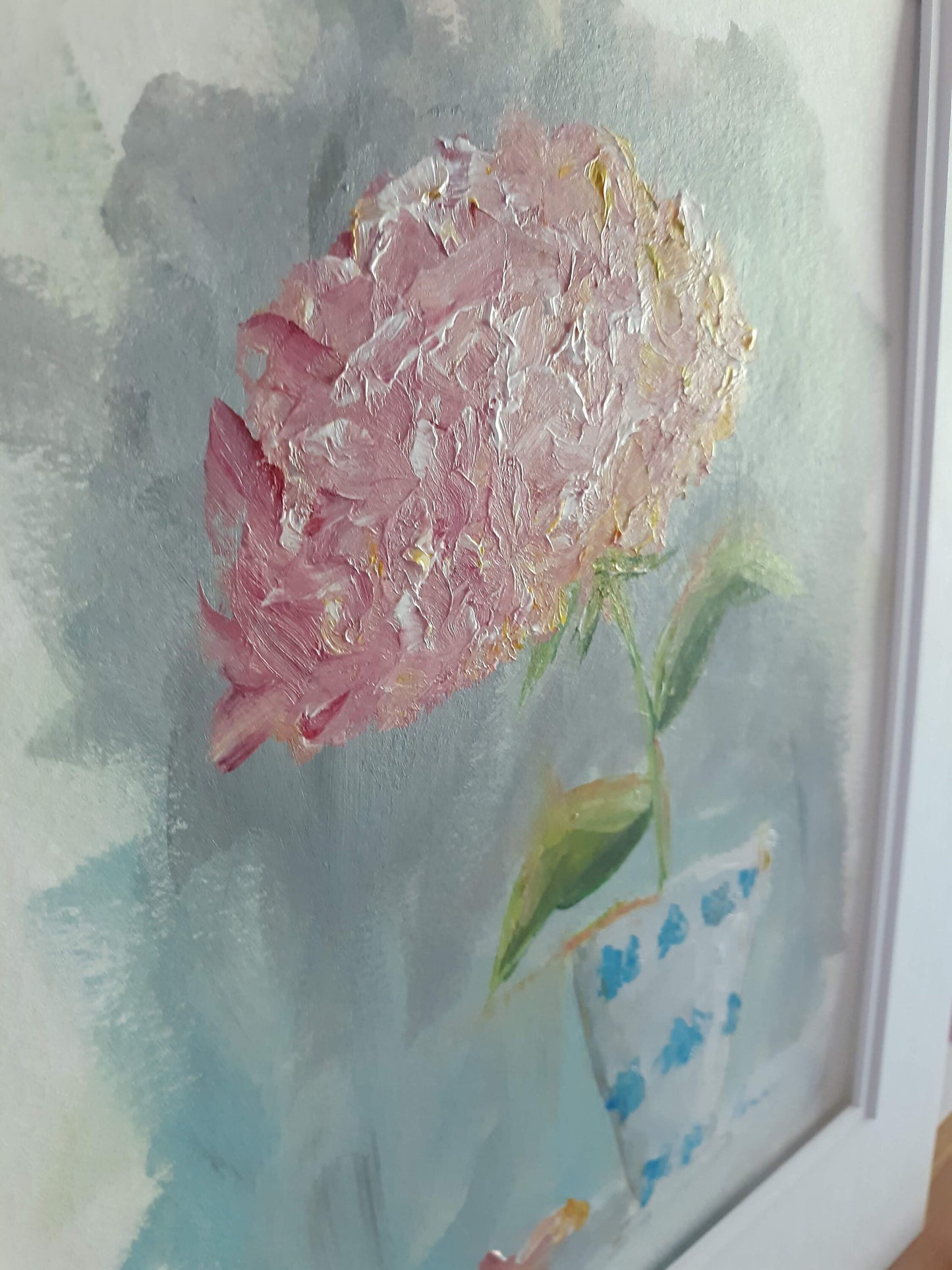 Not a Peony, Flower in Vase Painting