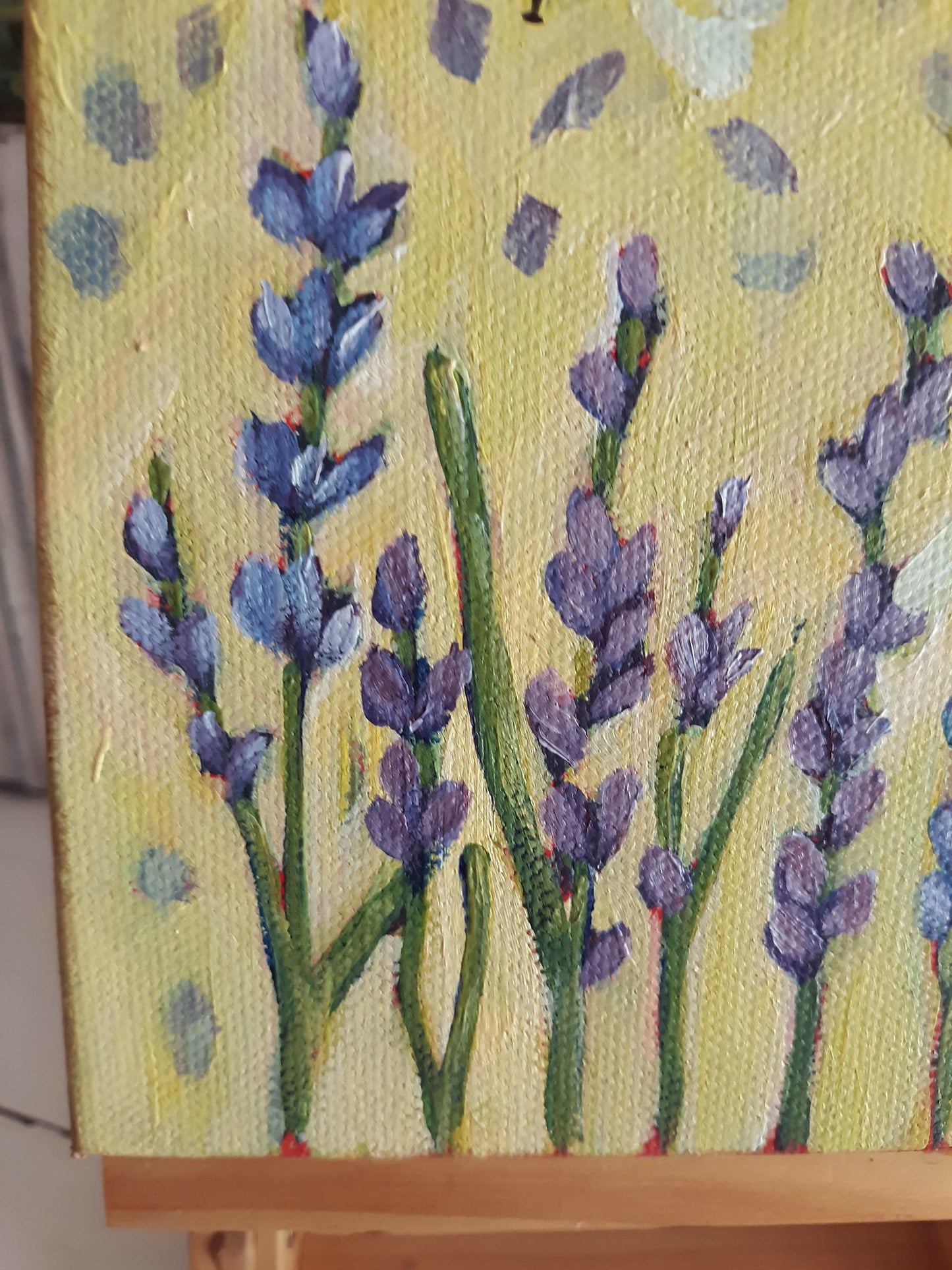 Buzz, Buzz Floral Painting