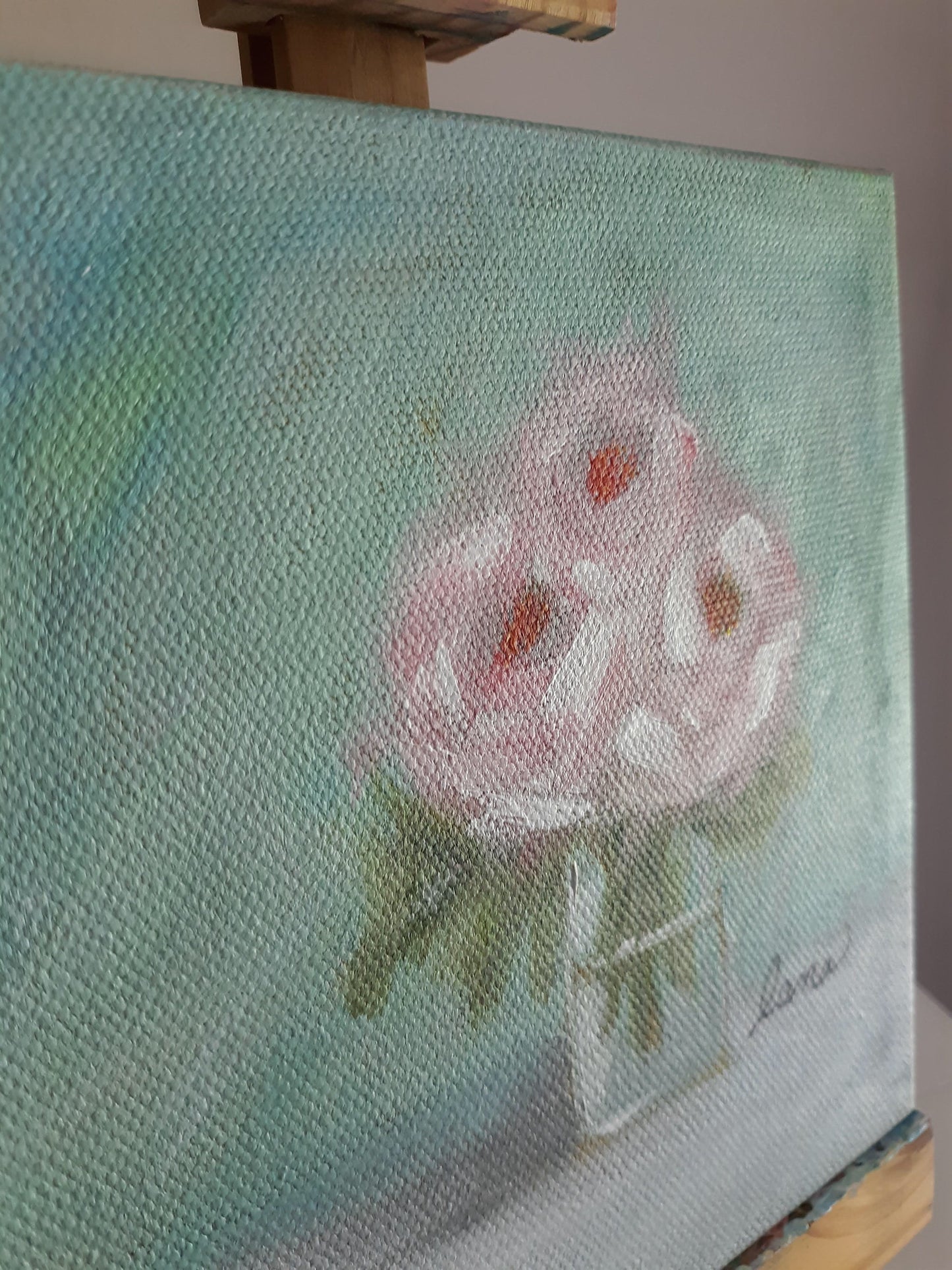 Faded Beauties Floral Painting