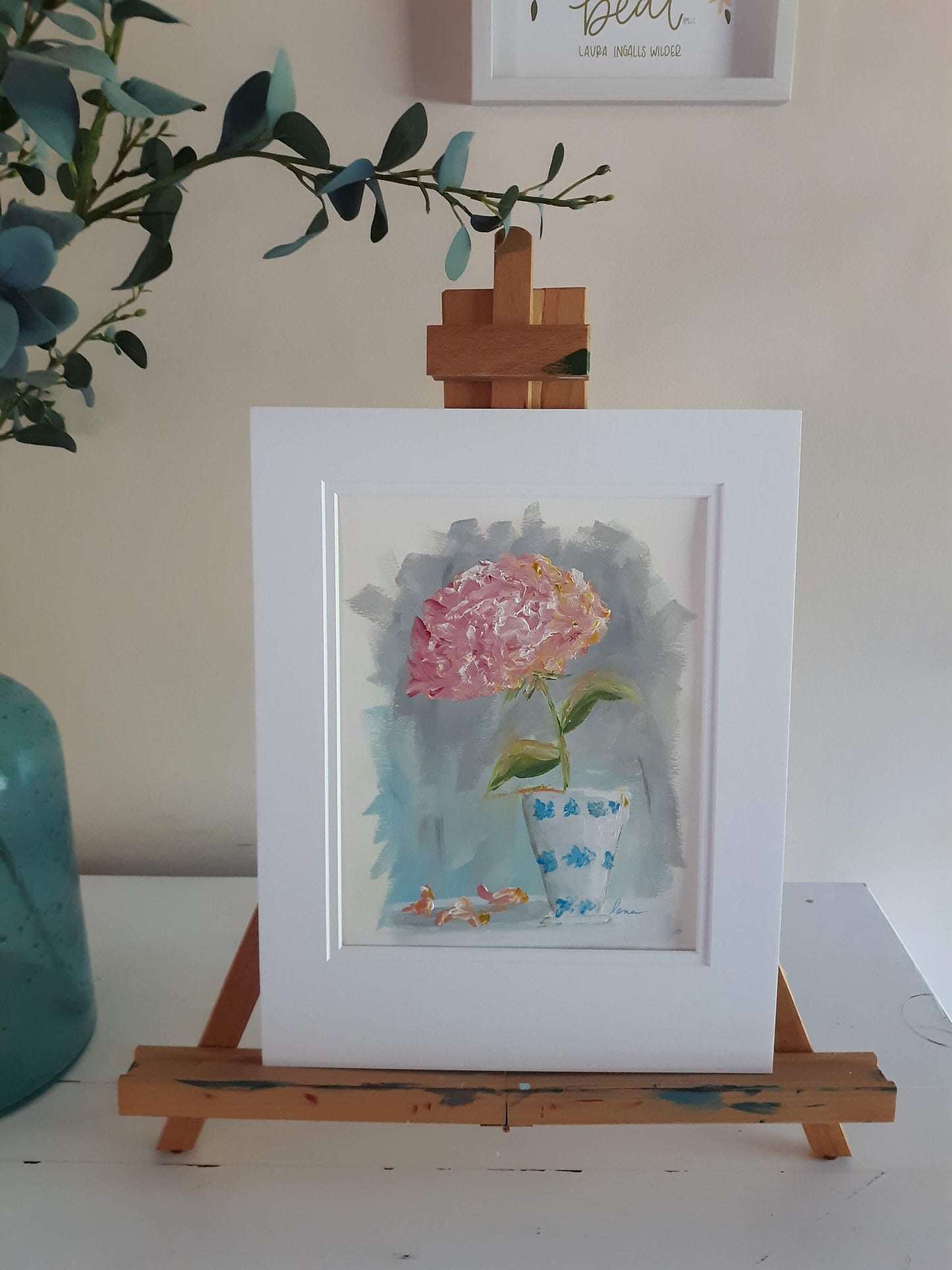 Not a Peony, Flower in Vase Painting