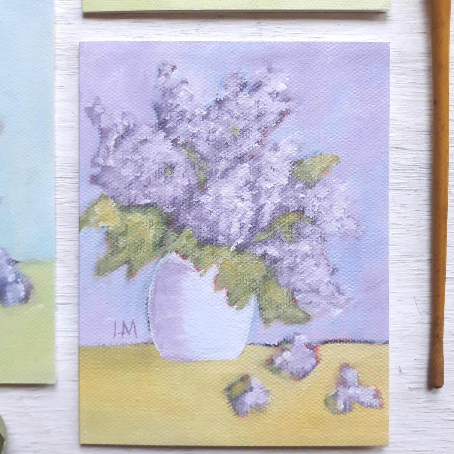 The Lilac Garden Folded Notecards