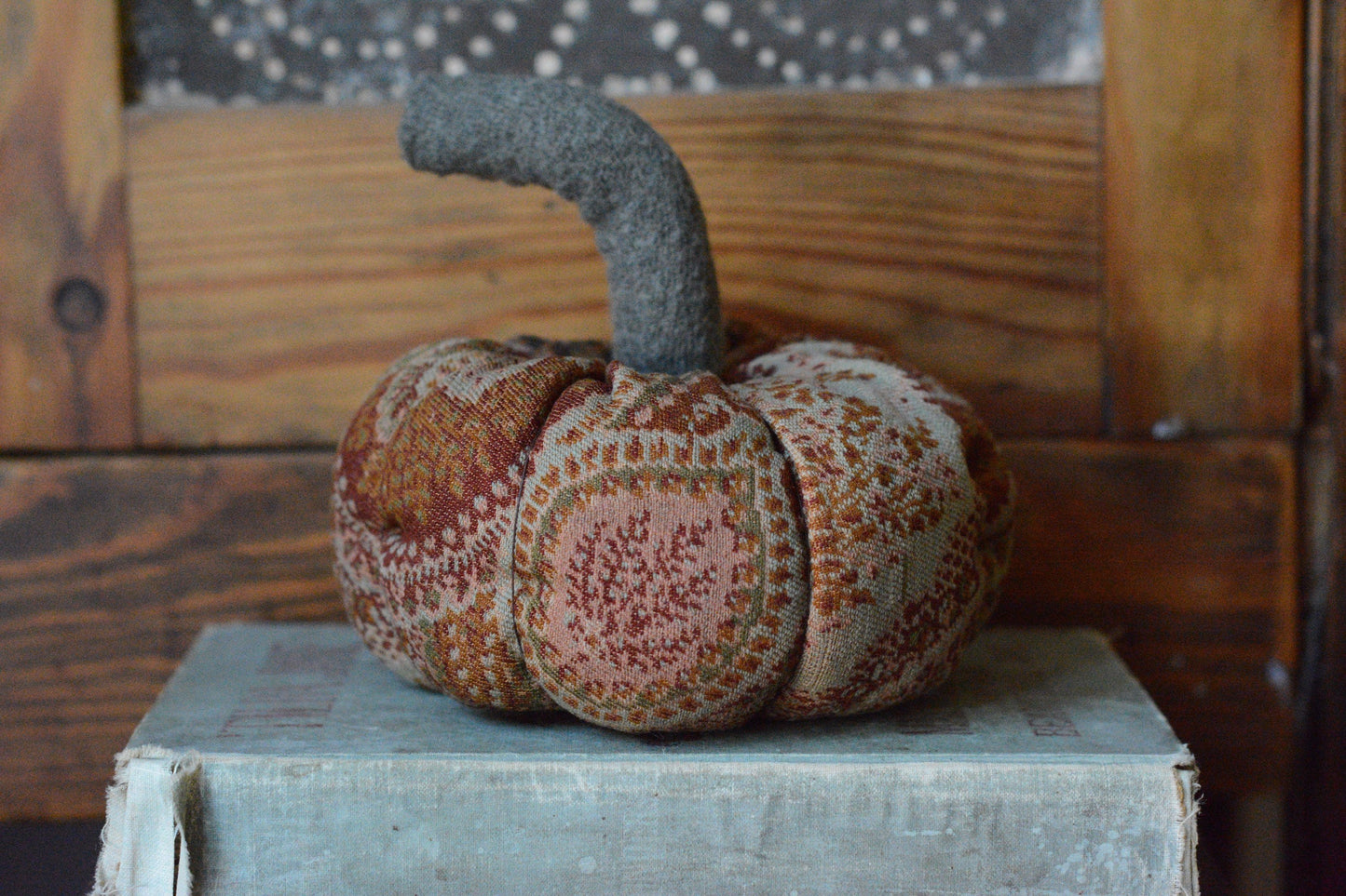 Pumpkin Wool Sweater Stem #2