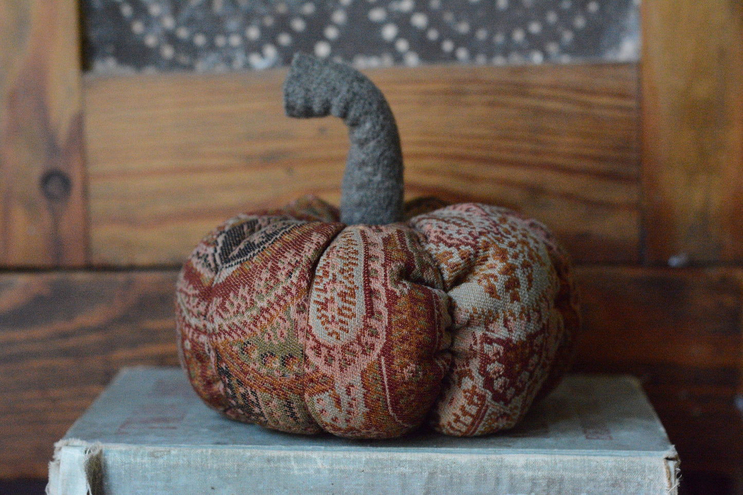 Pumpkin Wool Sweater Stem