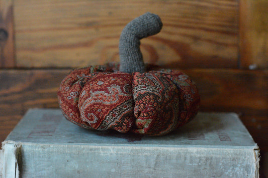 Pumpkin Wool Sweater Stem #3